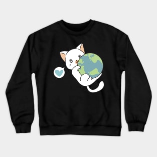 Cute cat Crewneck Sweatshirt